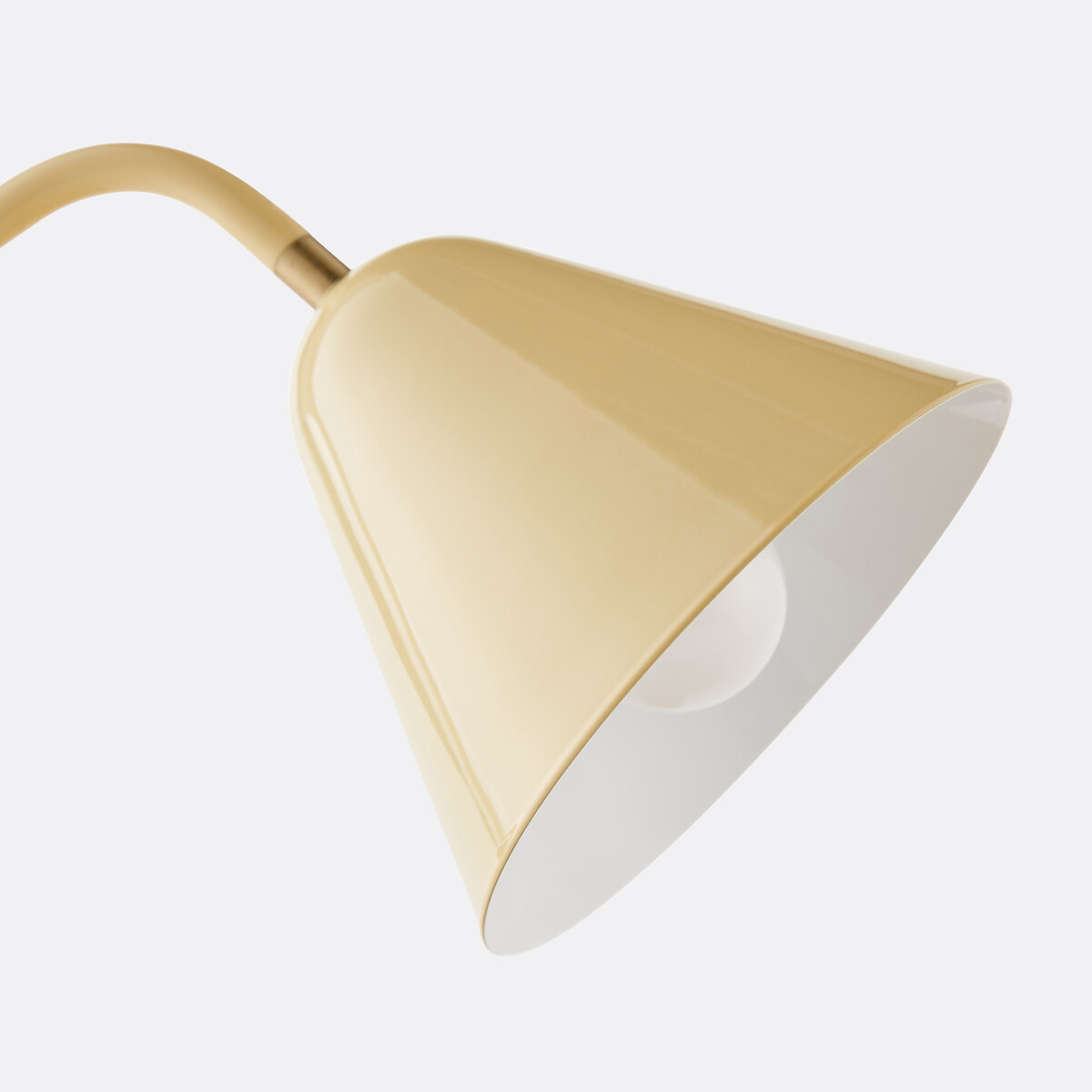 LA REDOUTE INTERIEURS<br>Candeeiro de mesa em ferro, Copita
