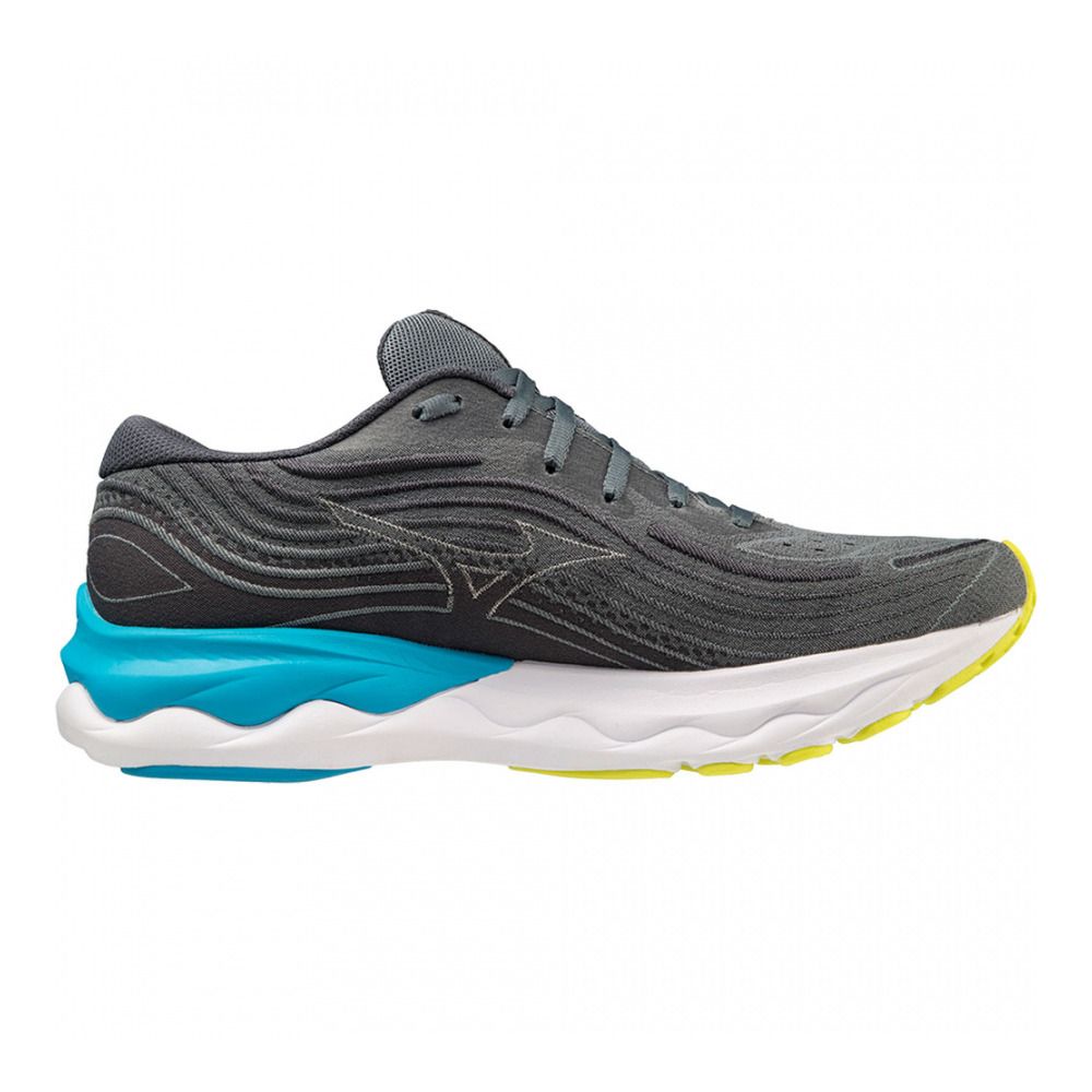 Mizuno WAVE SKYRISE 4 - Chaussures running Homme stormyweather/pearlblue/jet blue