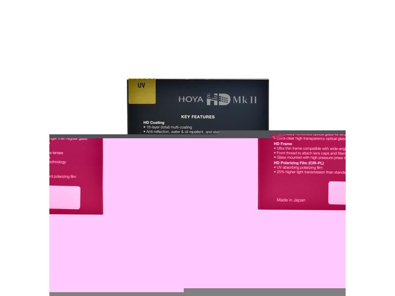 Hoya Objektivfilter HD Mk II UV – 77 mm UV-Schutzfilter mit hoher Licht-Durchlässigkeit