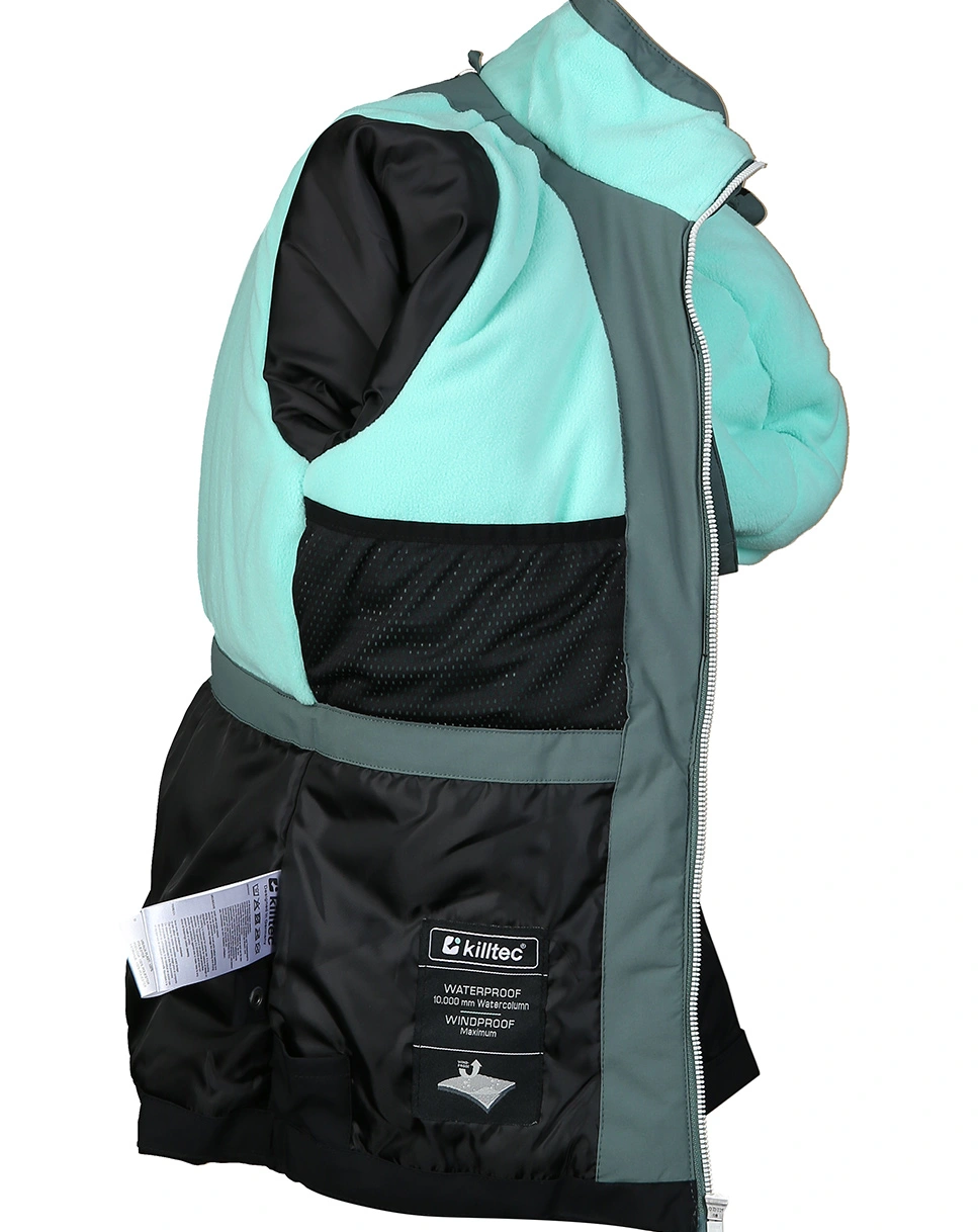 Funktionsjacke KOW 170 GRLS in dunkel peppermint