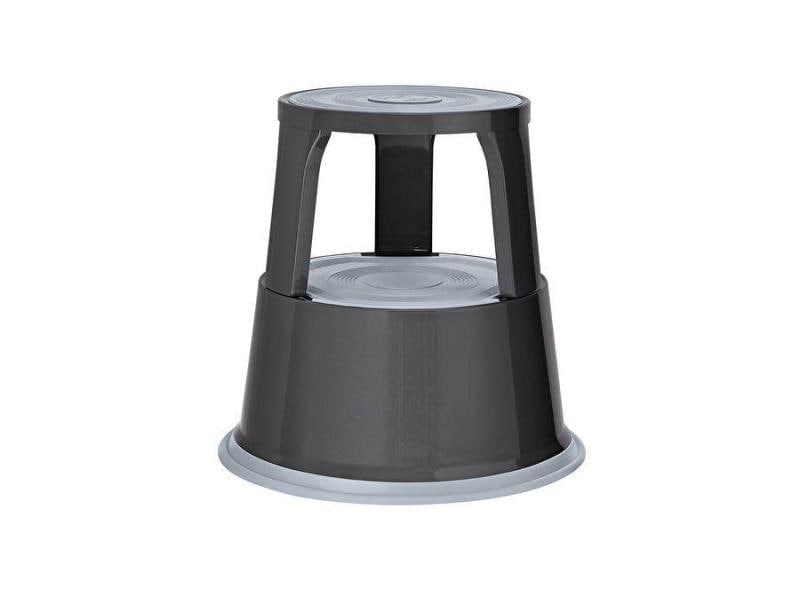 WEDO Hocker Step Metall, Grau Rollhocker aus Metall