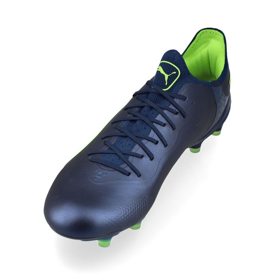 PUMA King Ultimate FG/AG Gear Up - Persian Blue/Vert/Bleu Femme