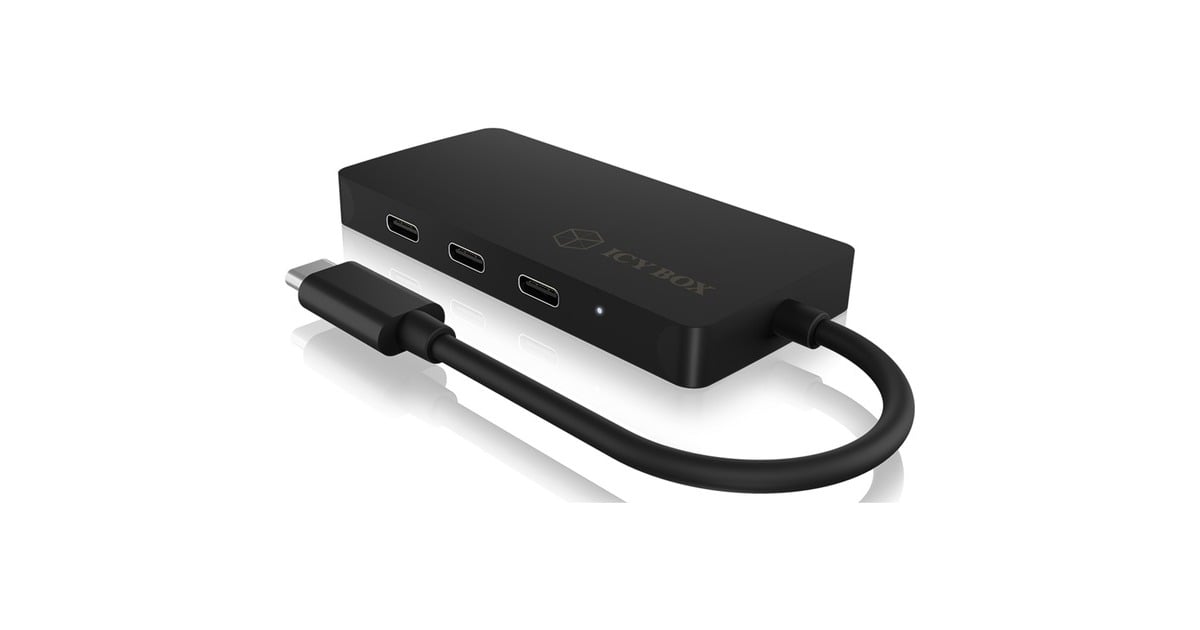ICY BOXIB-HUB1429-CPD usb-hub  (Zwart)