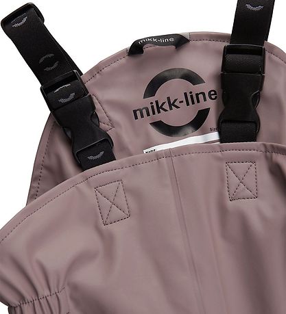 Mikk-Line Regenkleidung m. Träger - PU - Recycelt - Adobe Rose