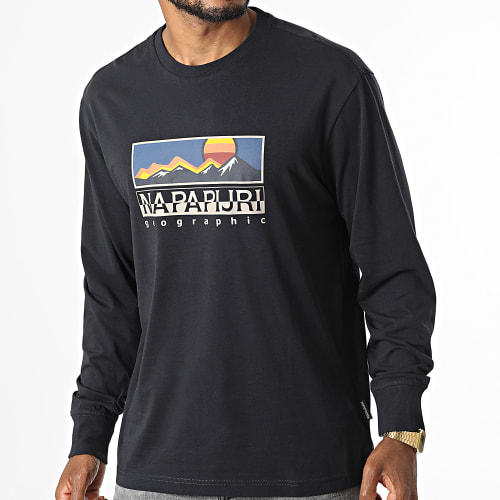 Tee Shirt Manches Longues Freestyle A4GRM Noir