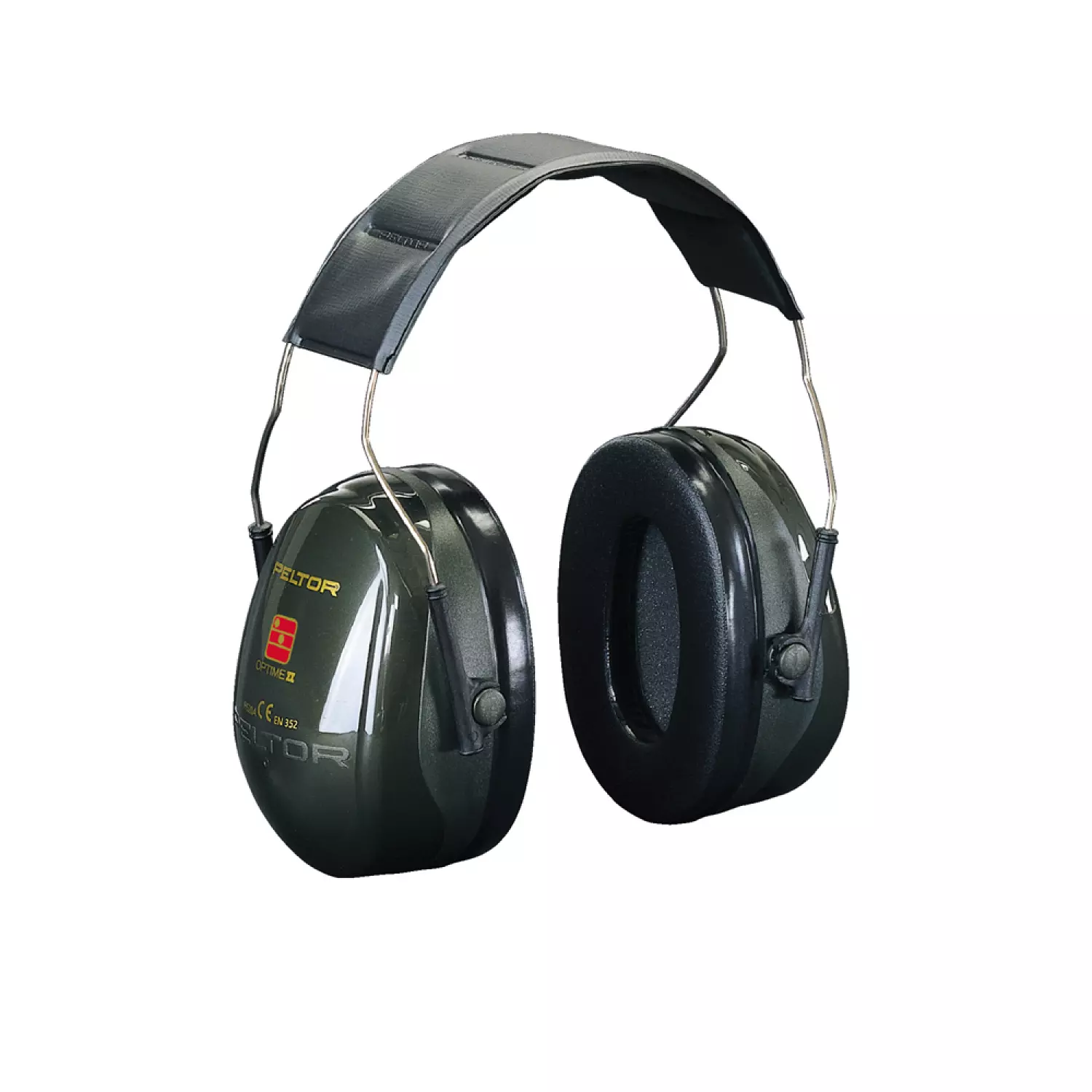 3M Peltor H520A-407-GQ Optime ll Gehoorkap met hoofdbeugel - Donkergroen