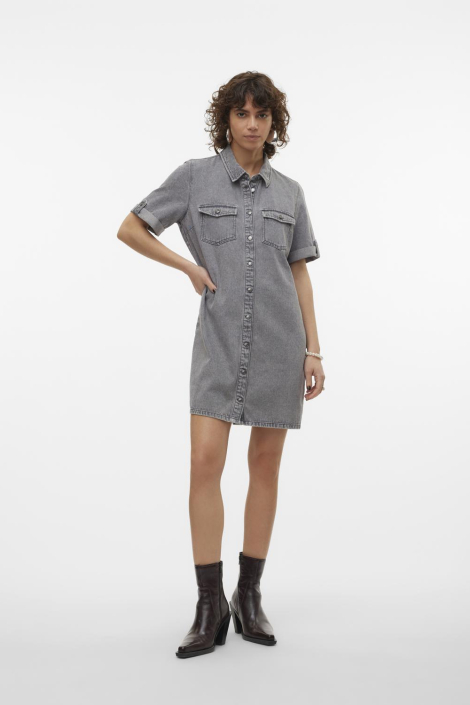 Vero Moda grijze dames jurk