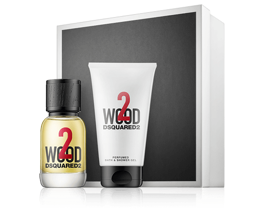 Dsquared² 2 Wood Set mit Bath & Shower Gel 30ml-50ml