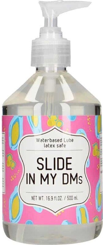 Waterbased Glijmiddel - SLIDE IN MY DMs - 500 ml