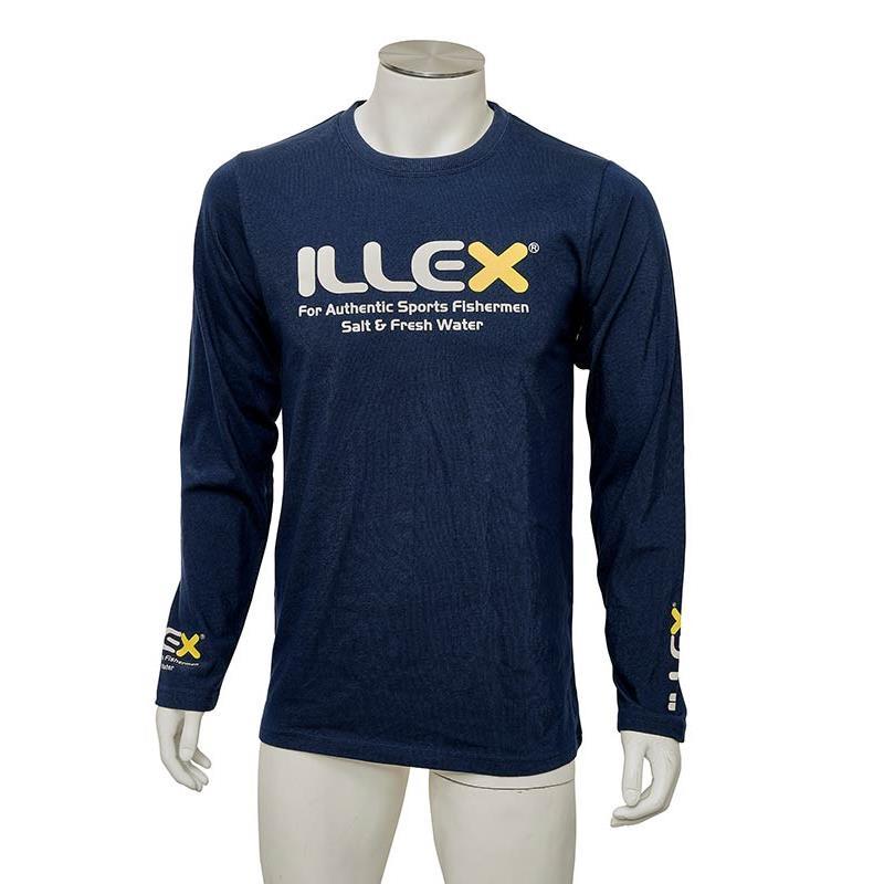 Tee Shirt Manches Longues Homme Illex - Marine