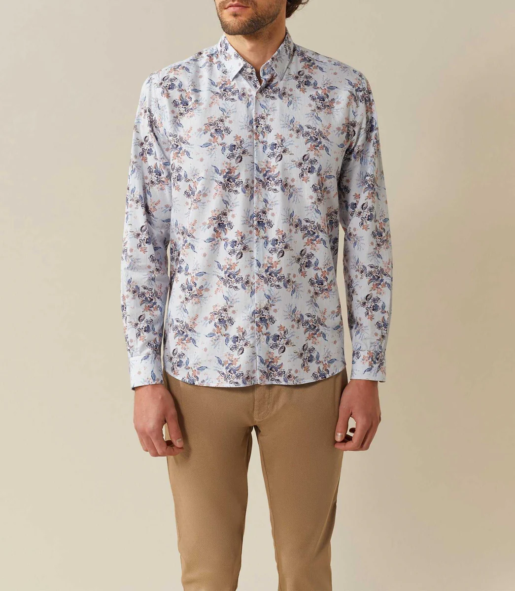 Chemise casual Bleu-ciel 
