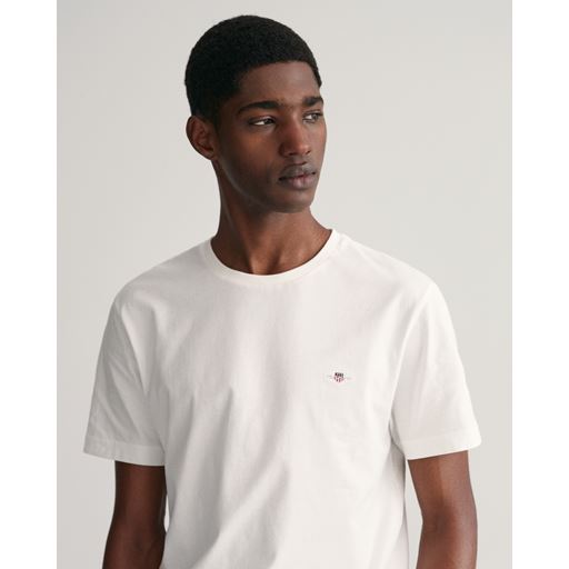 GANT Shield T-shirt, Hvid, XL