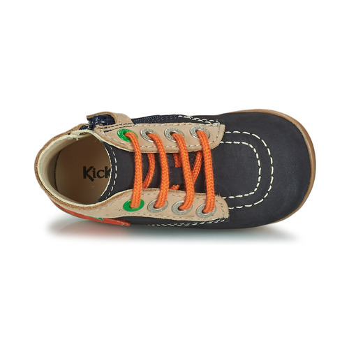 Kickers - BONZIP-2 - Marine / Beige / Orange
