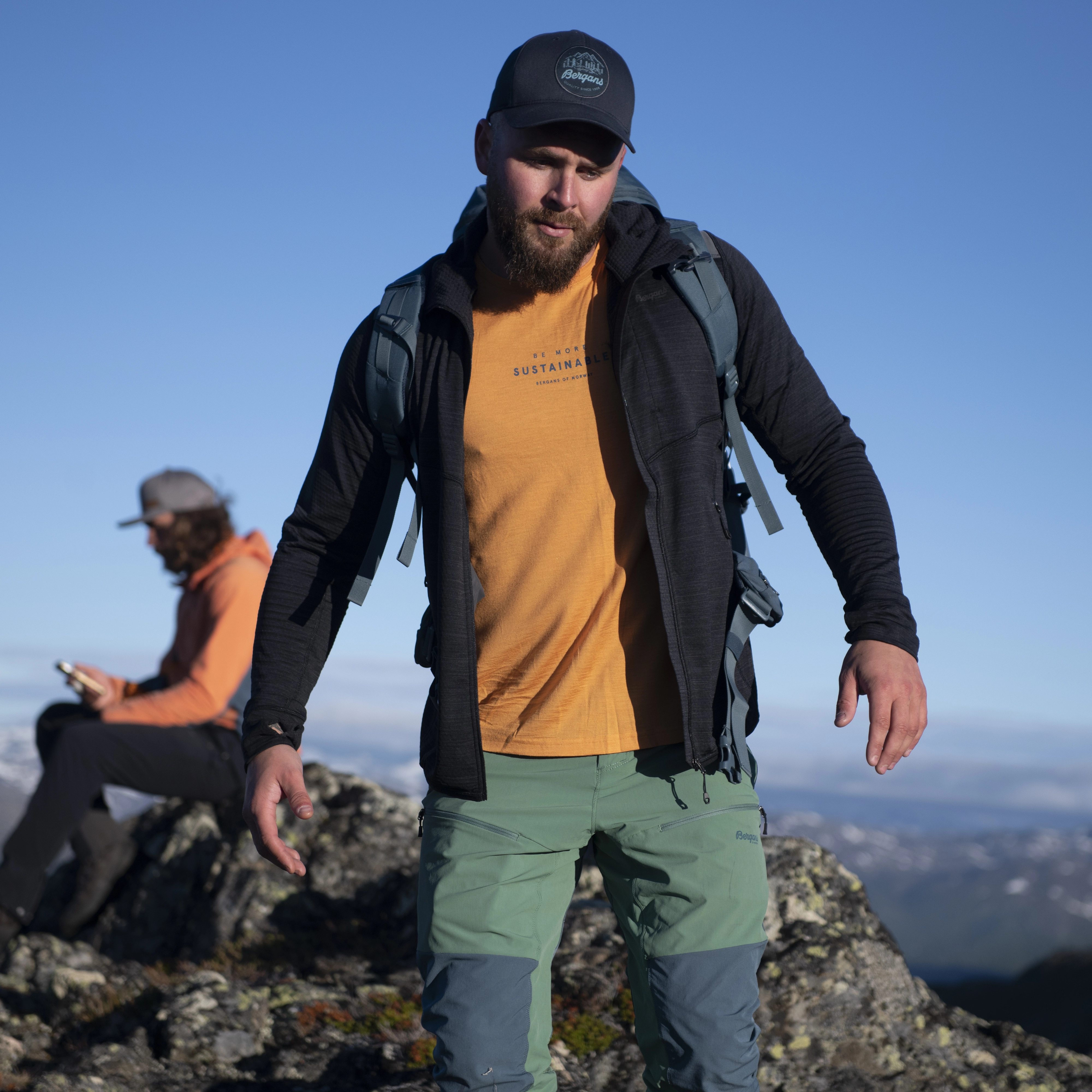 Rabot Active Mid Hood Jacket Black