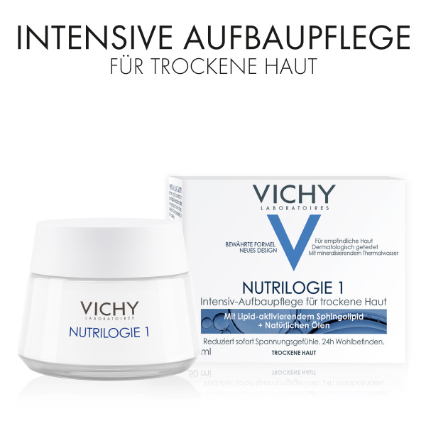 Vichy Nutrilogie 1 Crème<br>50 ml, trockene Haut