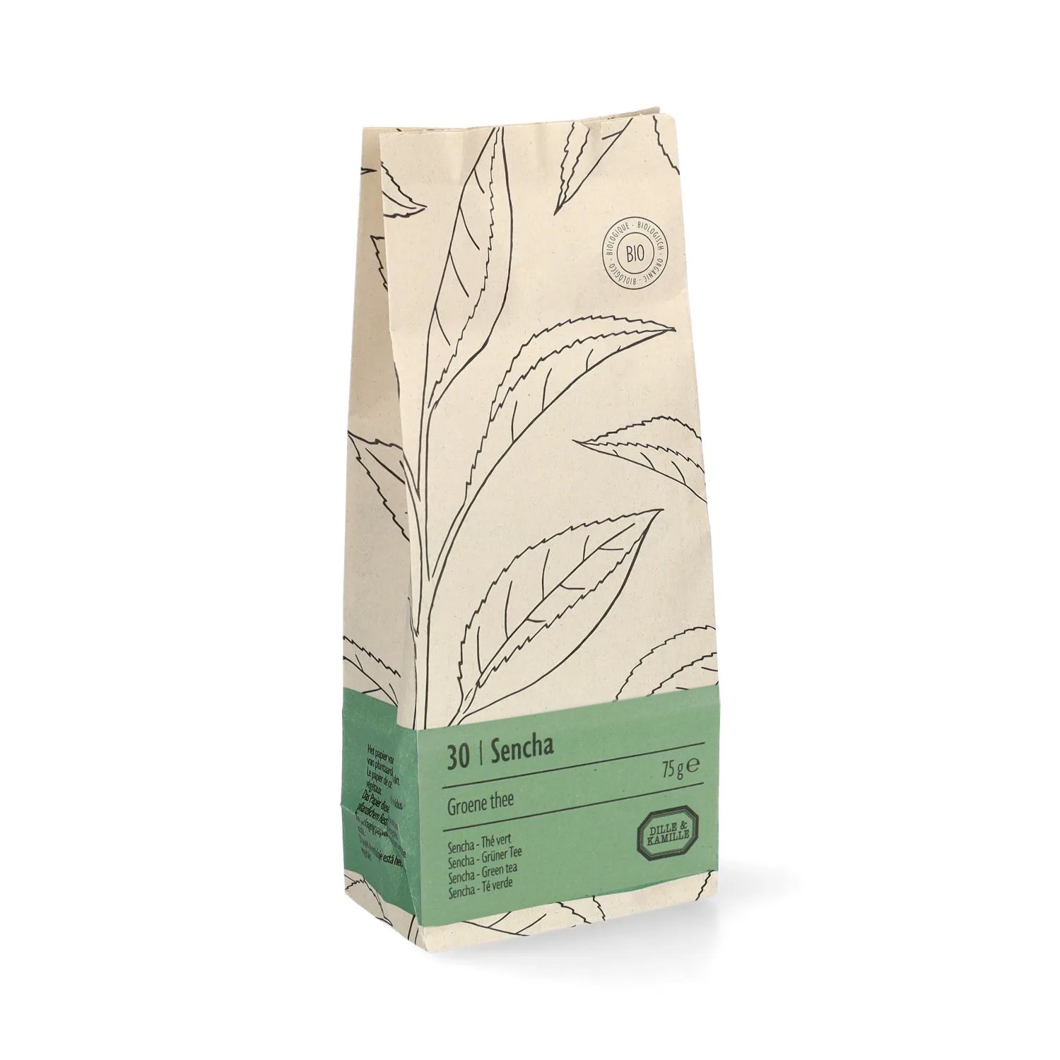 Sencha, Groene thee, biologisch, 75 g