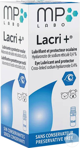 MP Labo Lacri+ Lubrifiant Et Protecteur Oculaire Flacon 10ml