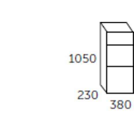 Allux pakkepost model 600 - galvaniseret