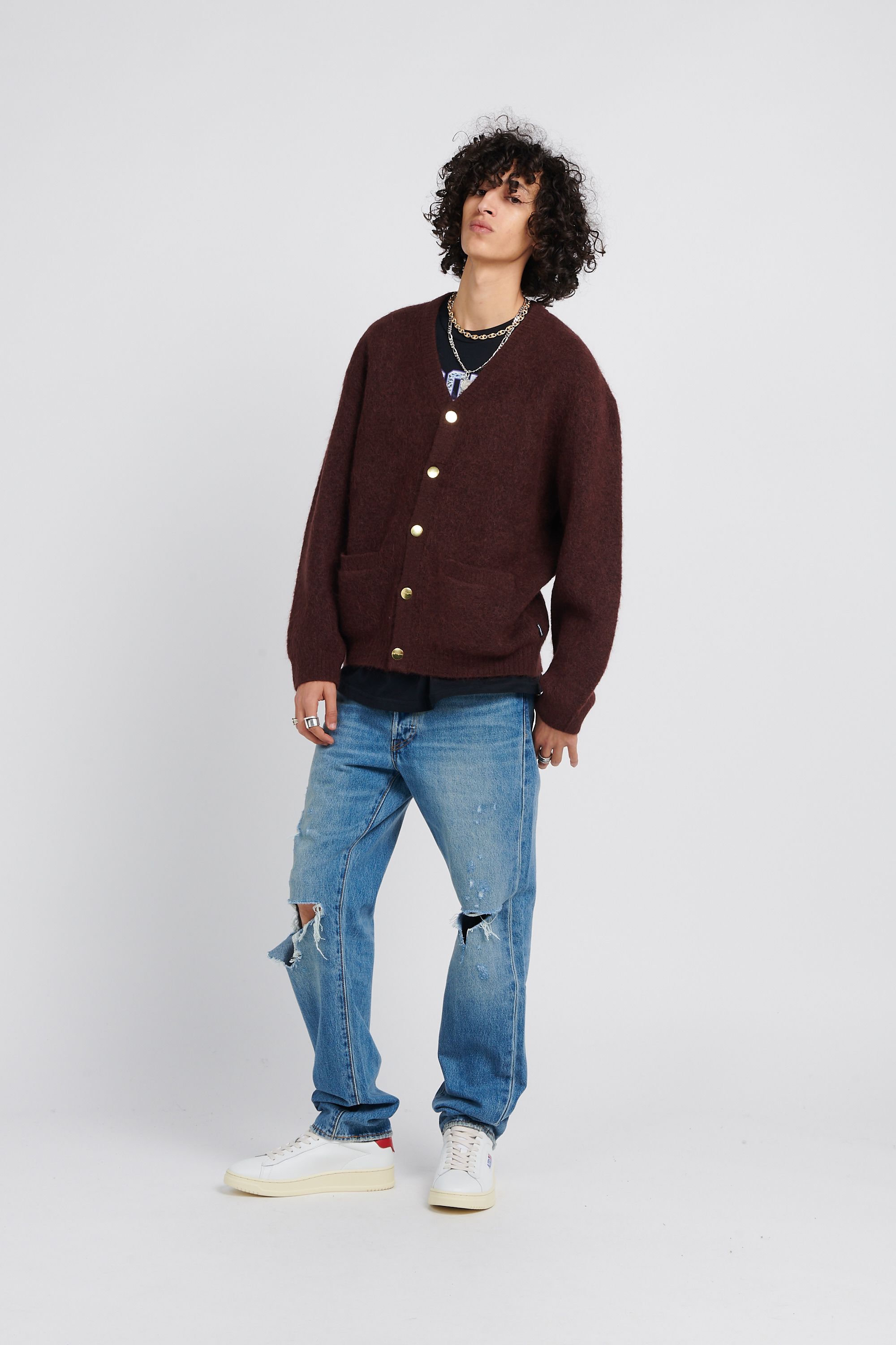 CARHARTT WIP Cardigan  Medford Cardigan Marron
