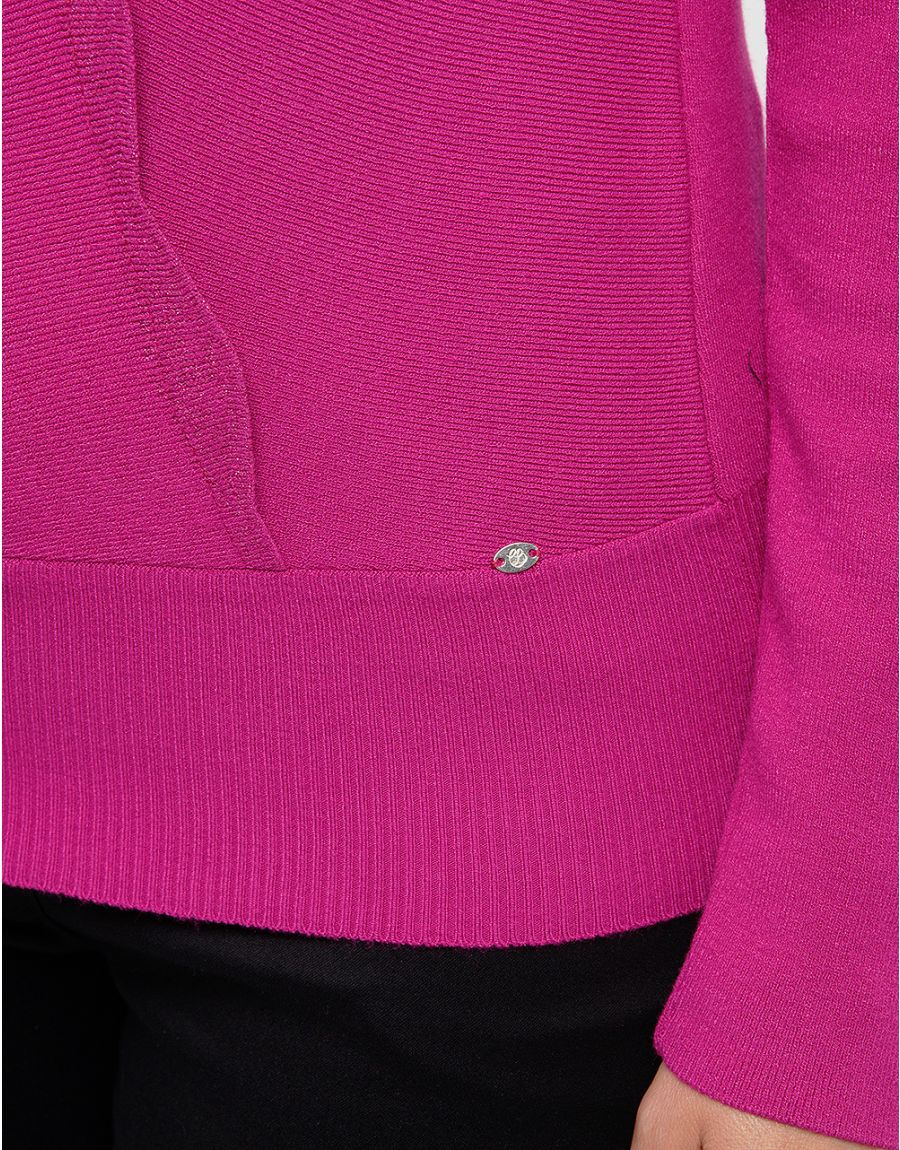 Pull cache coeur rose