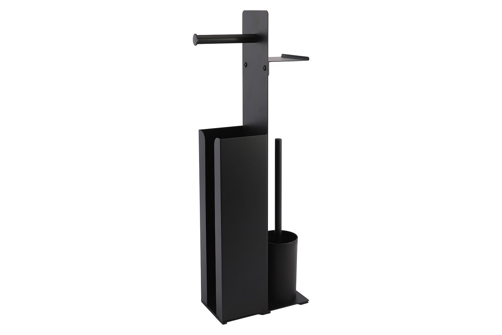 Funcio toalettrullholder Sort metall.