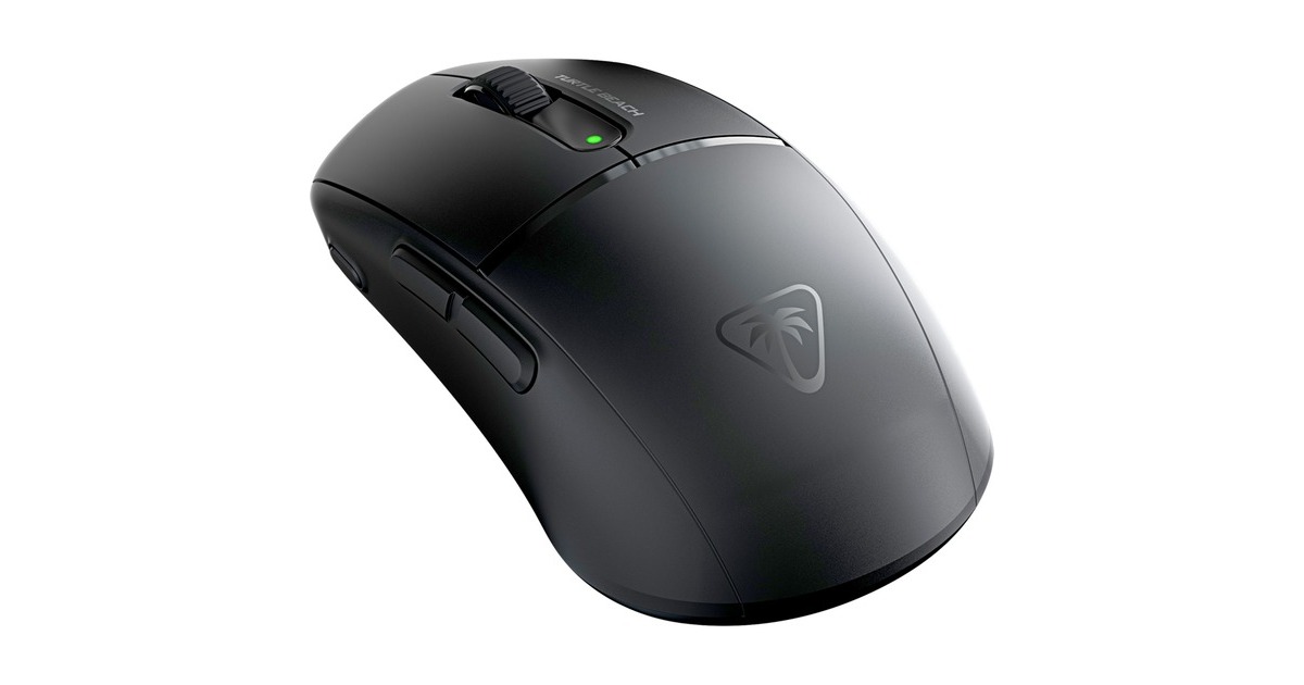 Turtle BeachBurst II Air gaming muis  (Zwart, USB-C / 2,4GHz / Bluetooth, 50 - 26.000 Dpi, RGB)