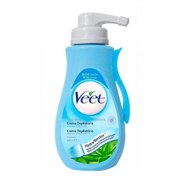 Veet Creme Depilatório com Doseador Peles Normais e Secas 400ml