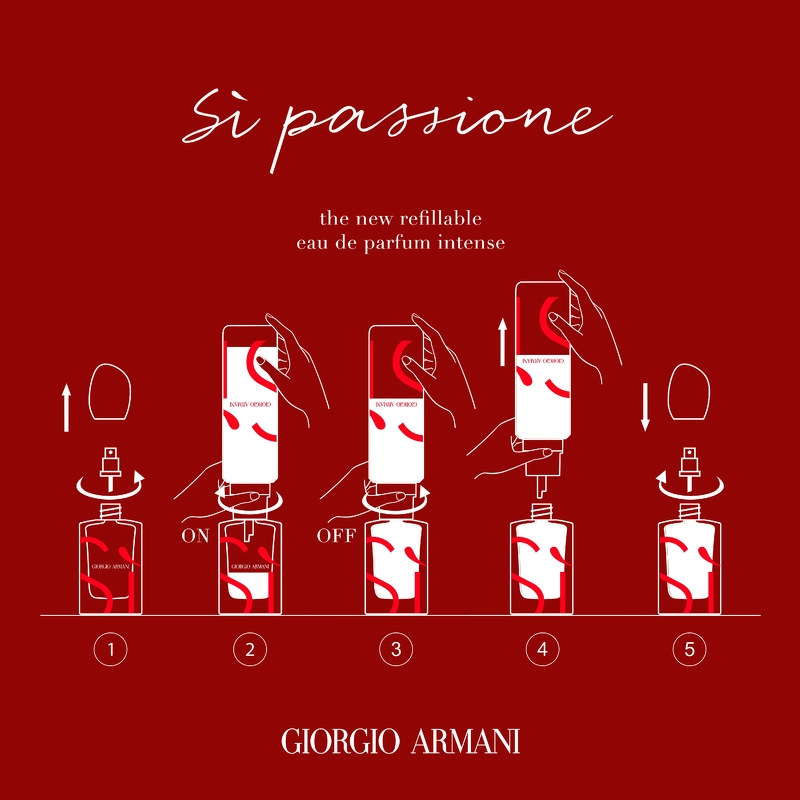 Giorgio Armani Sì Passione EDP Intense Refill 100 ml