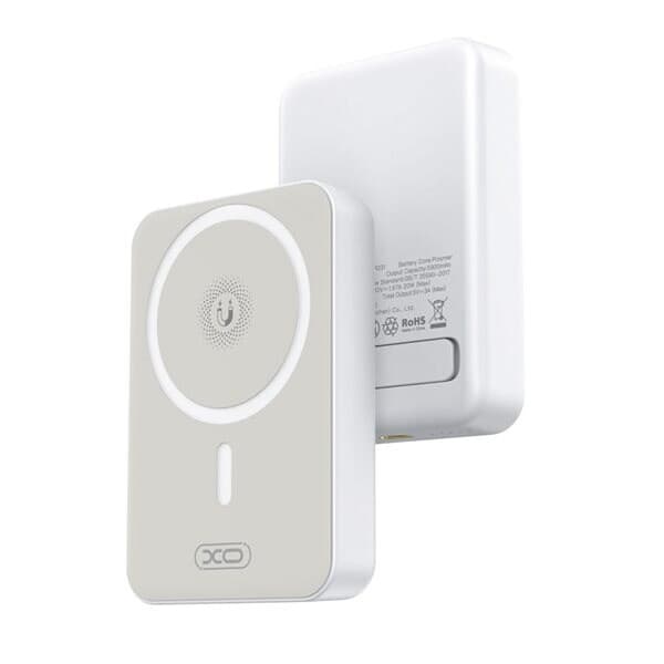 XO Powerbank 10000mAh med magnetisk opladning 20W
