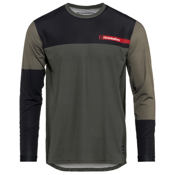 Horsefeathers - Quantum L/S Bike Jersey - Maillot de cyclisme