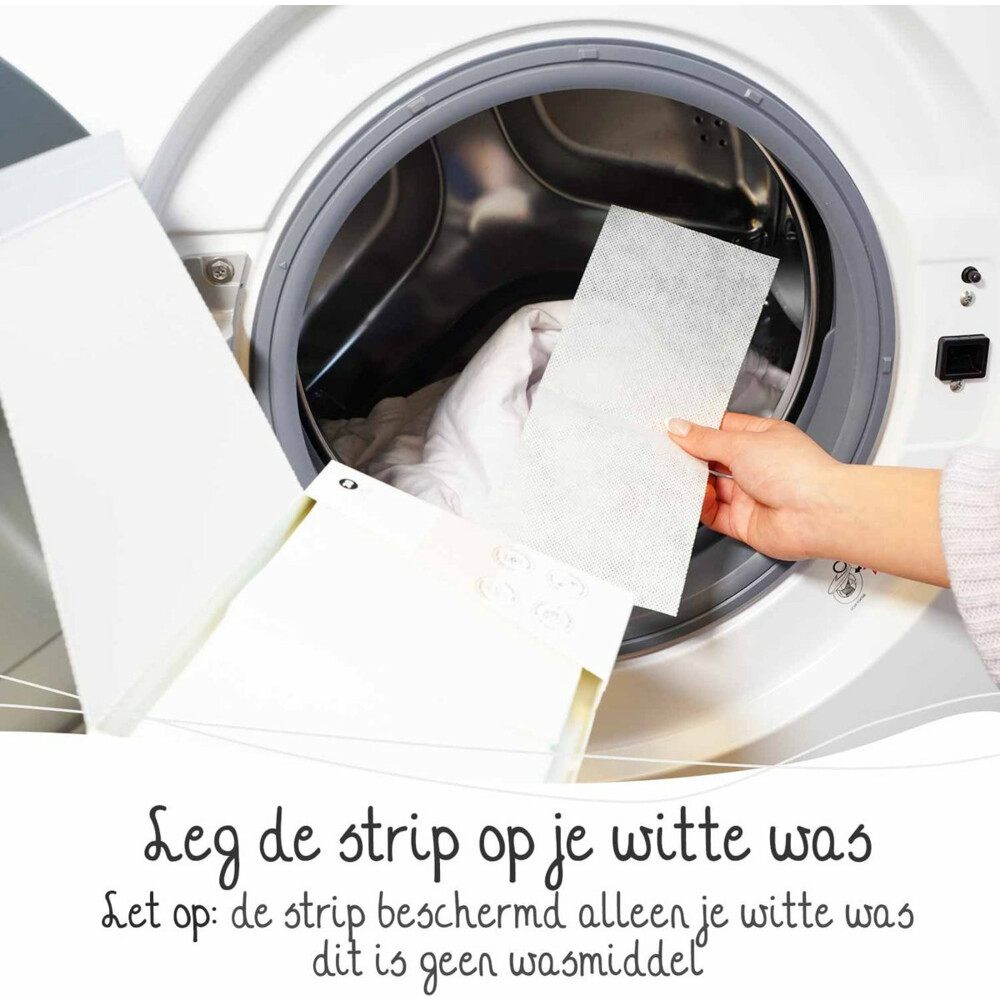 3x Cosmeau Kleurbeschermers Wasstrips 30 Wasbeurten Wit30 wasbeurten