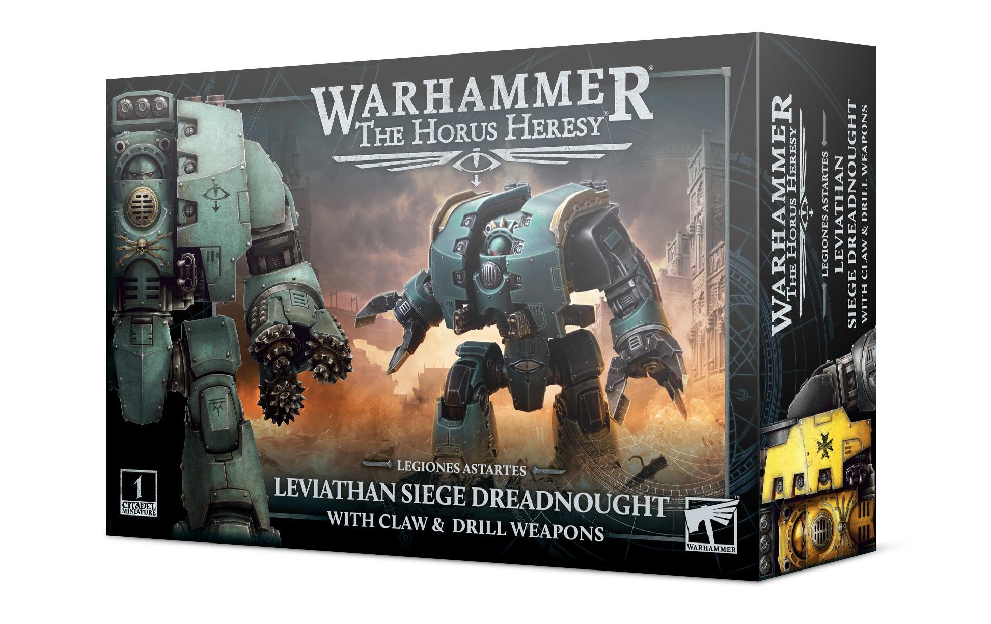Figur Warhammer 40.000 Leviathan DreadnoughtWarhammer 40K Legiones Astartes Leviathan Dreadnought Miniatur