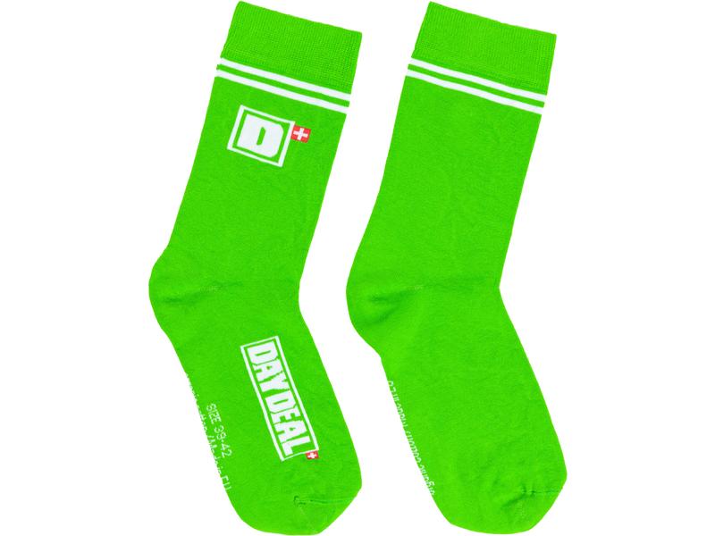 DayDeal.ch DayDeal Collection Grösse 43- 46, Grün Socken im DayDeal-Design