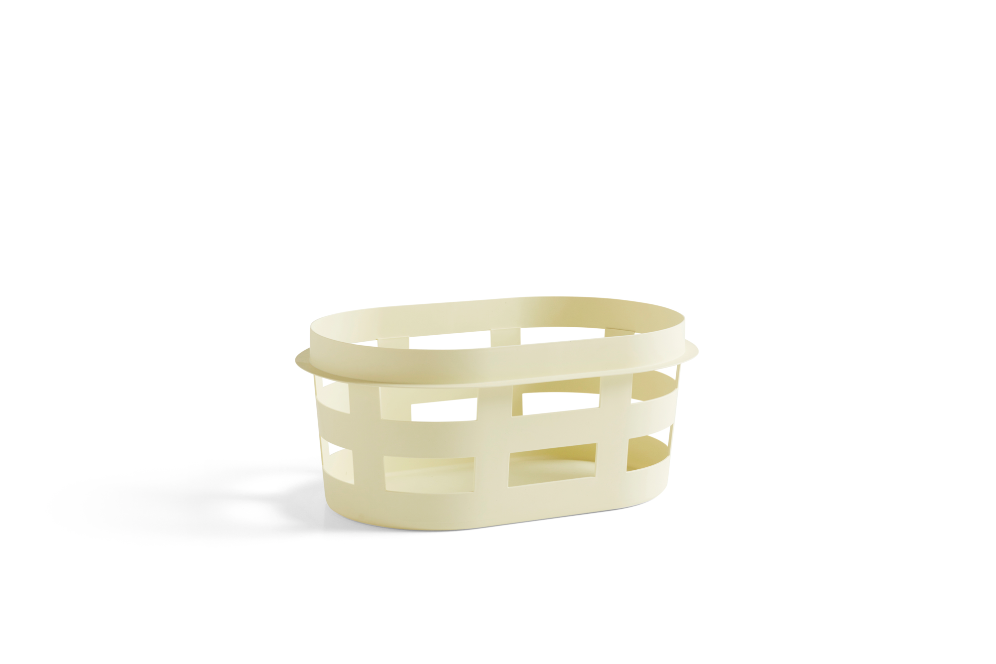 Wasmand Laundry Basket S soft yellow