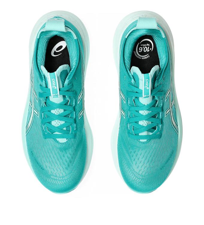 ASICS GEL-NIMBUS 27 1012B753 WAVE-TEAL-ILLUMINATE-MINT