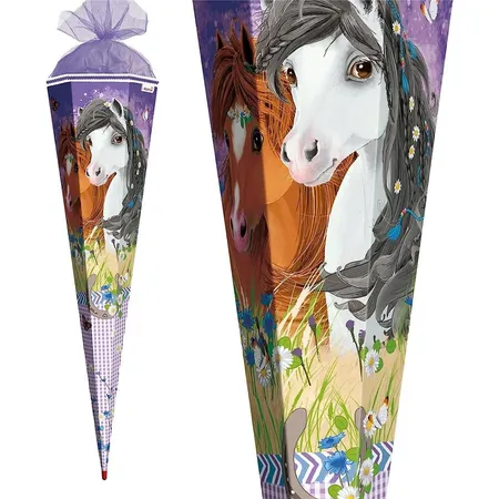 Roth Schultüte / Zuckertüte / 85cm / eckig / 