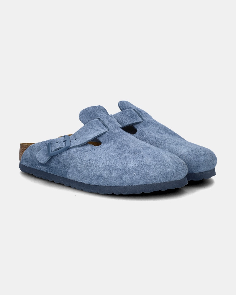 Birkenstock Boston Clog Instapschoenen  - blauw