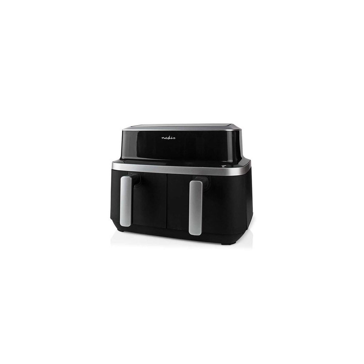 Nedis Digital Airfryer med 2x4,2L kurver