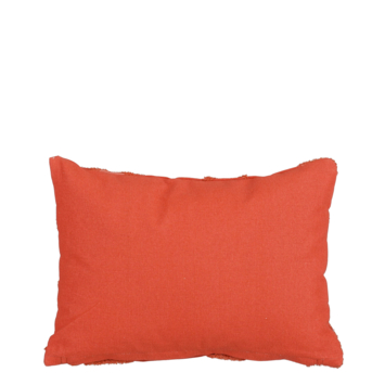 Kussen maan rood - l35xb25xh10cm