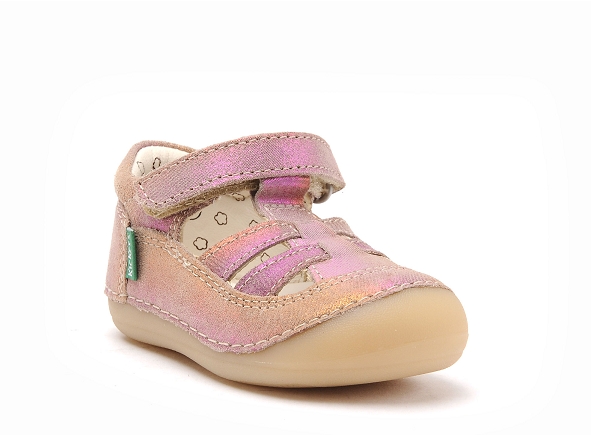 Kickers boots et bottillon bebe sushy fille rose