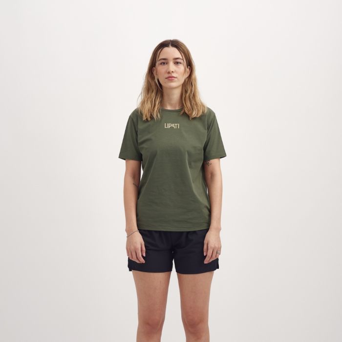 Lipati Dame T-shirts Not For Running SS Tee Grøn