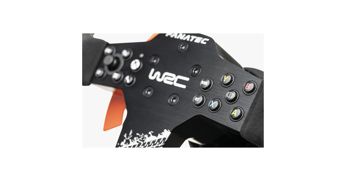 FanatecCSL Elite Steering Wheel WRC stuur add-on  (Zwart, Pc, Xbox, PS5 Ready, PS4 Ready)
