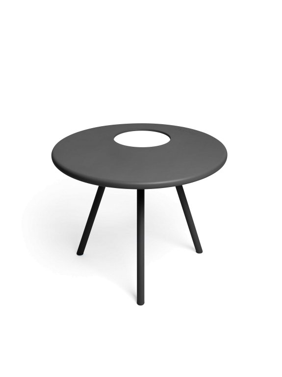 Fatboy Bakkes bijzettafel met plantenpot Anthracite