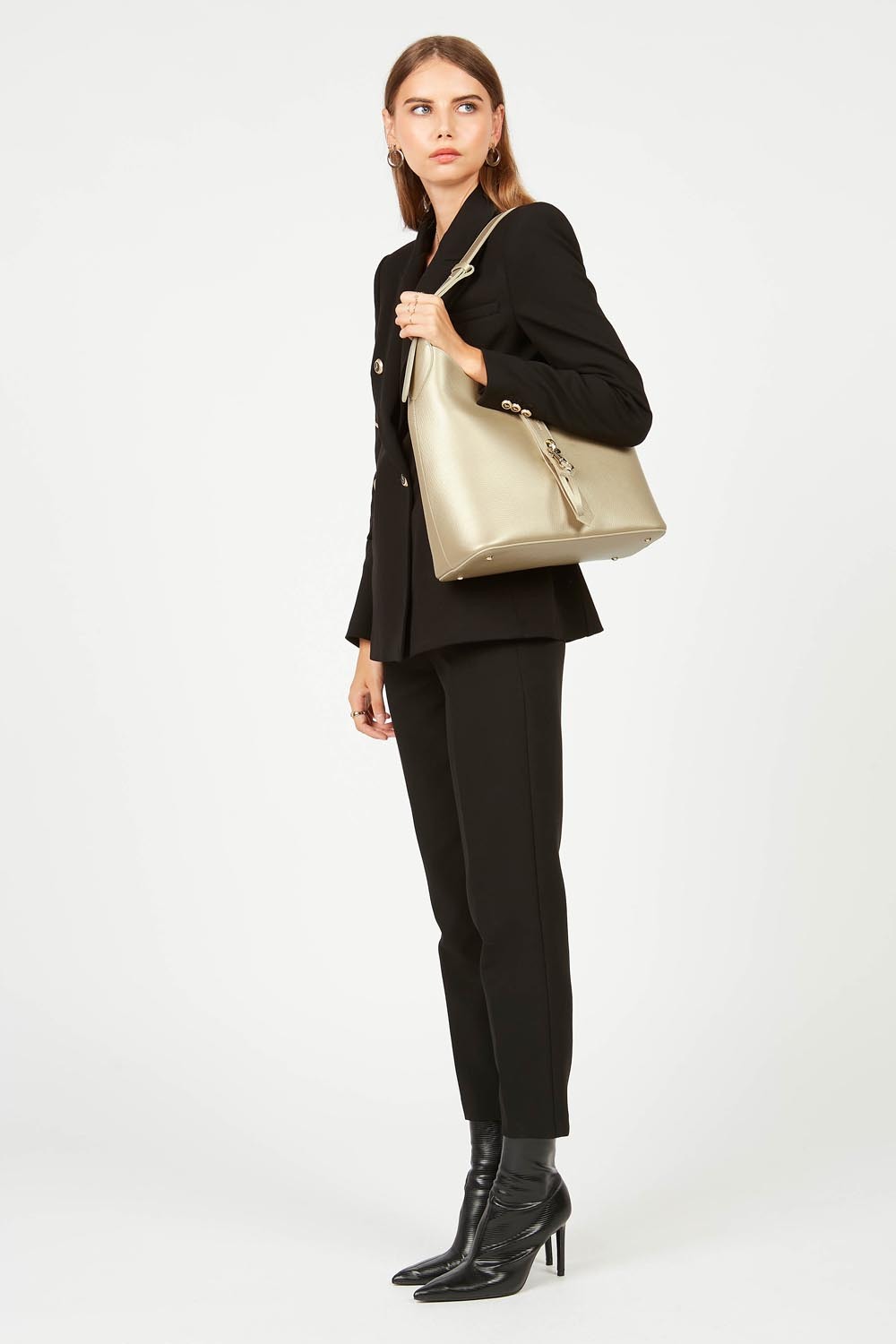 Foulonné Double Hook-Grand sac hobo