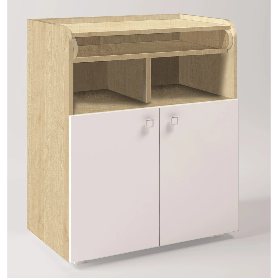 Polini Kids Wickelkommode Simple 1270 ahorn-weiß