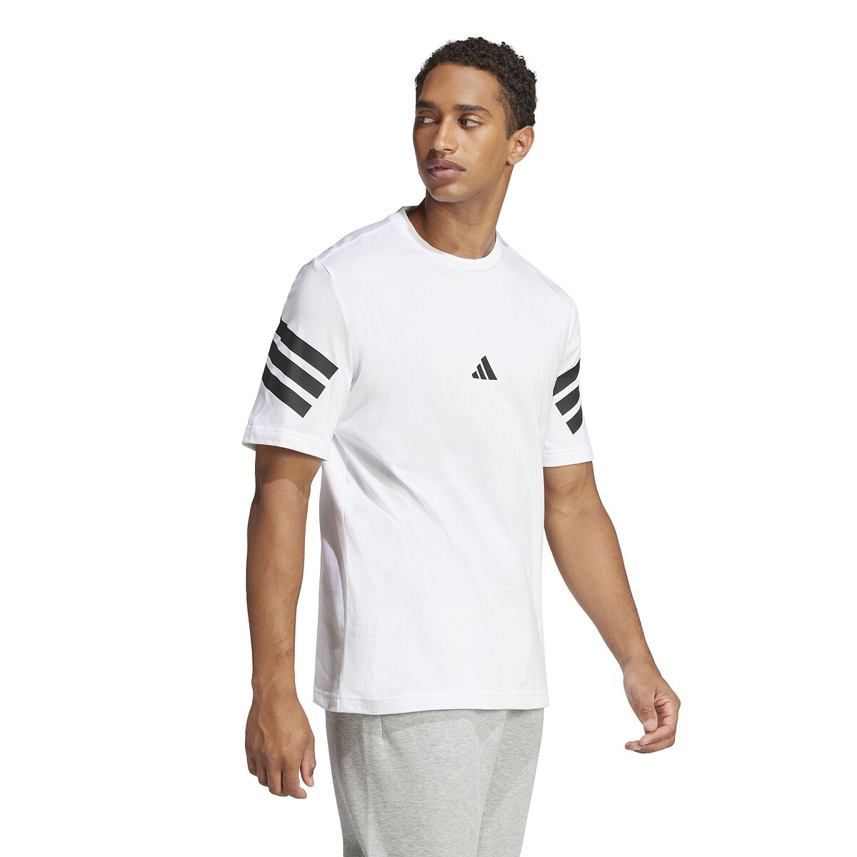 ADIDAS SPORTSWEAR<br>Camiseta de manga curta Future Icons com 3 listras