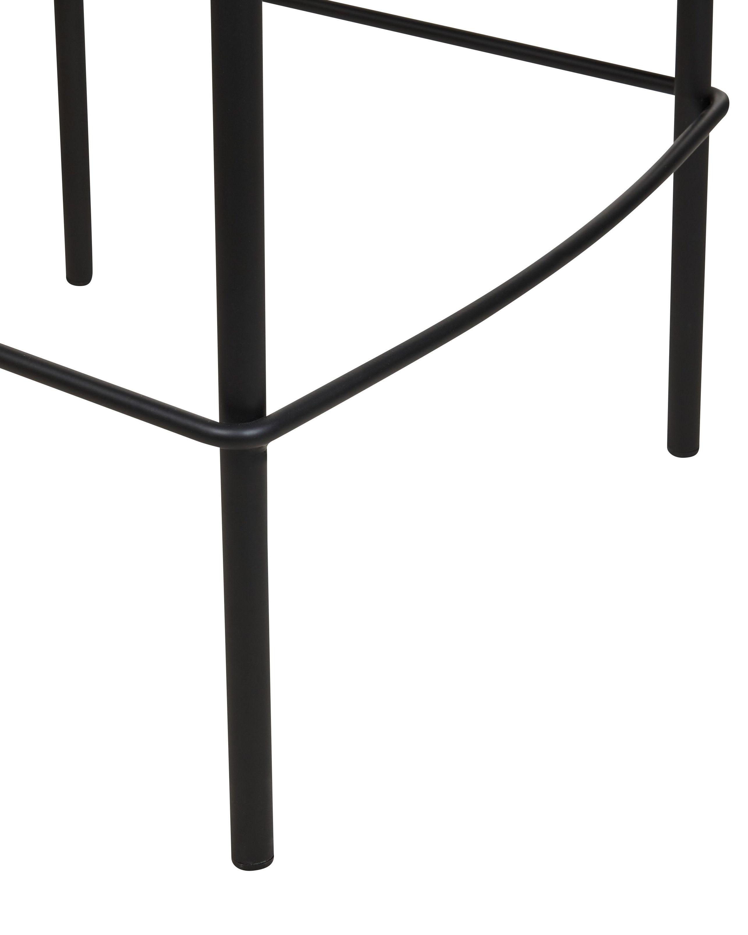 Set van 2 barstoelen MAYETTA Rotan Lichtbeige