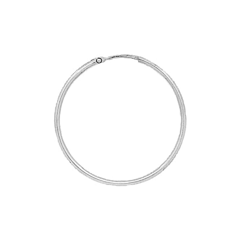 Créoles lisses Femme - Or 18 Carats - Diamètre 24mm