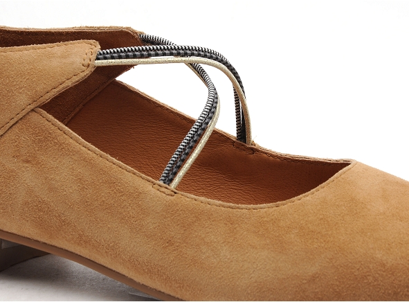 Mamzelle ballerines femme anima beige
