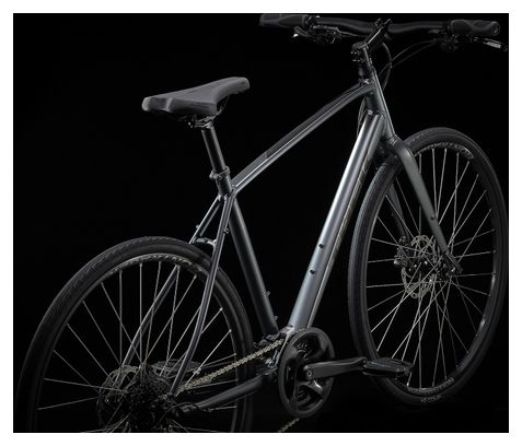 Vélo Fitness Trek FX 2 Disc Shimano Acera/Altus 9V 700 mm Gris Lithium